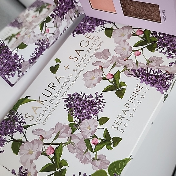 Seraphine Botanicals - Sakura + Sage Vegan Eyeshadow & Blush Patte - Picture 2 of 9